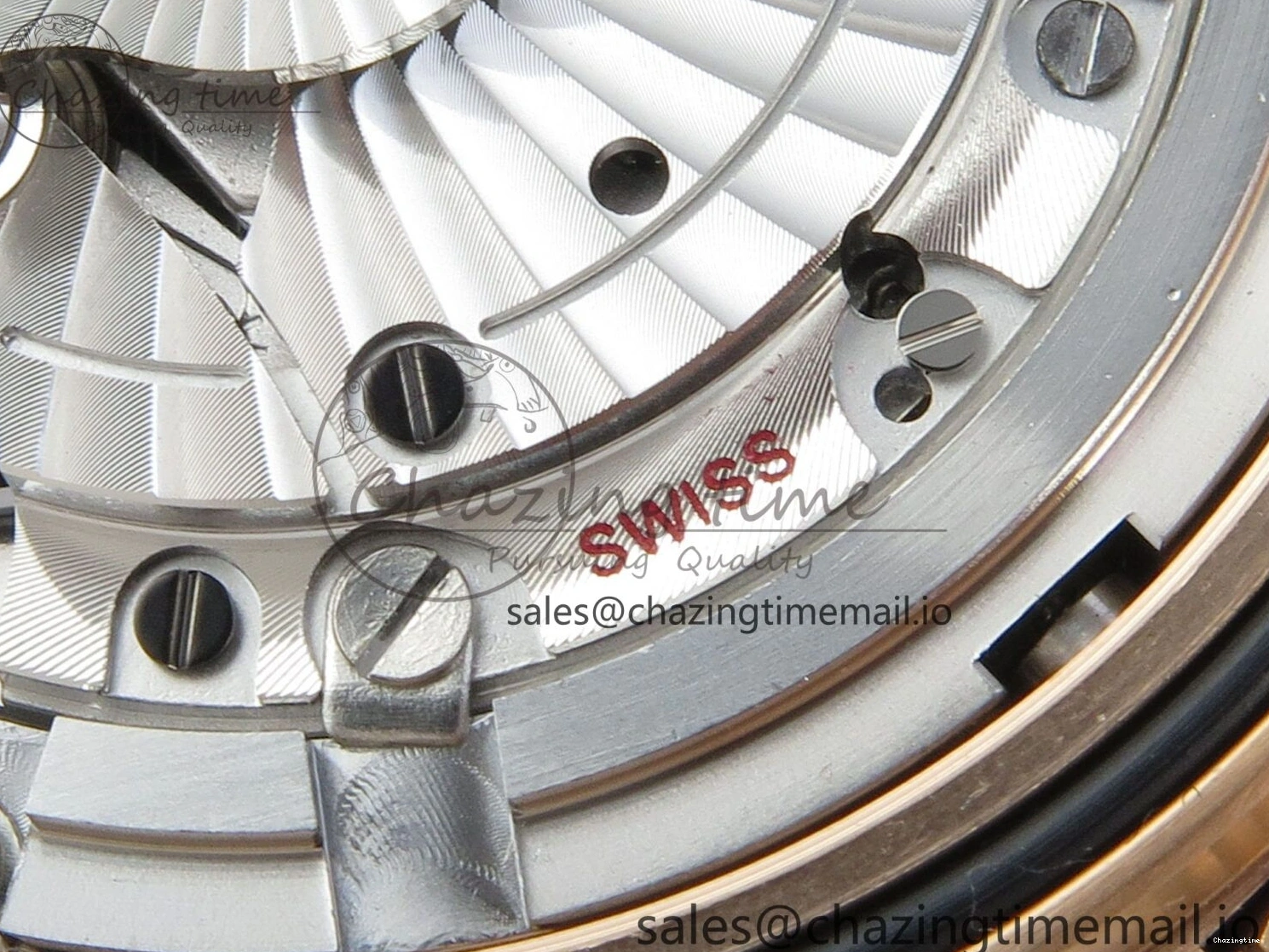 0226 Stylish Seamaster 300M Diver Rose Gold VSF 1:1 Best Edition Black Dial on Mesh Bracelet A 7662